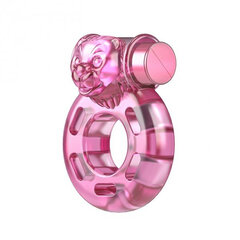 Boss Of Toys BAILE - Vibrating Cock Ring Bear Pink цена и информация | БДСМ и фетиш | kaup24.ee