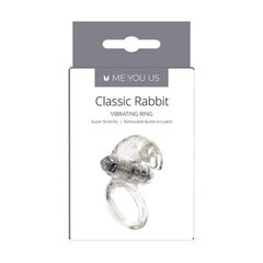 Boss Of Toys Pierścień- Me You Us Classic Rabbit Cock Ring Transparent цена и информация | БДСМ и фетиш | kaup24.ee