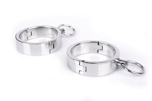 Kiotos Steel Deluxe Handcuffs цена и информация | БДСМ и фетиш | kaup24.ee