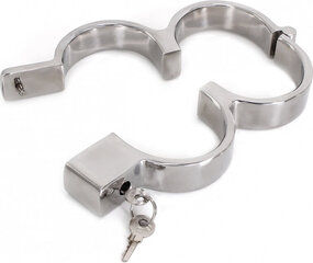 Kiotos Steel Modern Steel Handcuffs цена и информация | БДСМ и фетиш | kaup24.ee