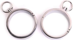 Kiotos Steel Steel Cuffs - Medium цена и информация | БДСМ и фетиш | kaup24.ee