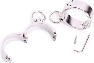 Kiotos Steel Steel Cuffs - Small цена и информация | БДСМ и фетиш | kaup24.ee