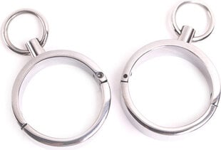 Kiotos Steel Steel Cuffs - Small цена и информация | БДСМ и фетиш | kaup24.ee