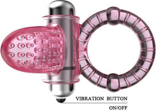 Lybaile Cock Ring,10 Functions vibe, Pink цена и информация | БДСМ и фетиш | kaup24.ee