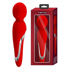 Masseerija Lybaile Squishy Head Wand Massager, punane hind ja info | BDSM ja fetish | kaup24.ee