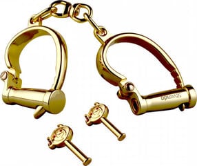 Sevanda Gold Deluxe Love-Slave Handcuffs цена и информация | БДСМ и фетиш | kaup24.ee