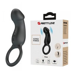 Boss Of Toys PRETTY LOVE - Trae black, 7 vibration functions Memory function цена и информация | БДСМ и фетиш | kaup24.ee