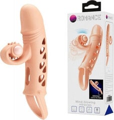 Boss Of Toys ROMANCE - Penis sleeve,  TPE material,vibration, battery LR41*3, Flesh цена и информация | БДСМ и фетиш | kaup24.ee