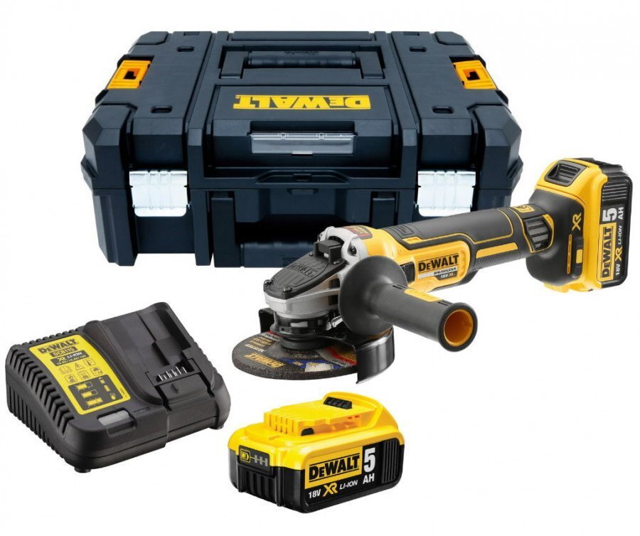 Akunurklihvija Dewalt 18V (DCG405P2) hind ja info | Lihvmasinad ja ketaslõikurid | kaup24.ee