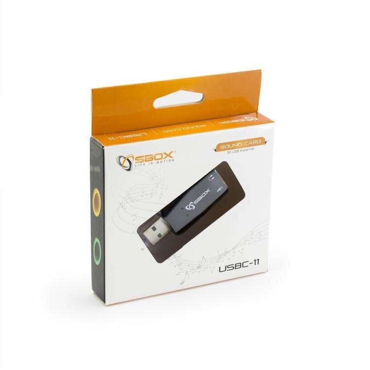 Sbox USB External USBC-11 hind ja info | USB jagajad, adapterid | kaup24.ee