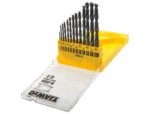 Puuride komplekt Dewalt HSS (DT5912-QZ), 13 tk цена и информация | Механические инструменты | kaup24.ee