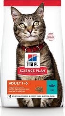 Hill's Science Plan Adult 1-6 с тунцом, 10 кг цена и информация | Сухой корм для кошек | kaup24.ee