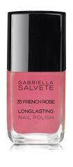 Küünelakk Gabriella Salvete Longlasting Enamel 11 ml, 35 French Rose hind ja info | Küünelakid, küünetugevdajad | kaup24.ee