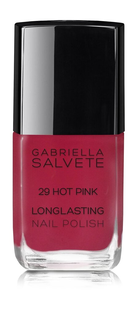 Küünelakk Gabriella Salvete Longlasting Enamel 11 ml, 29 Hot Pink hind ja info | Küünelakid, küünetugevdajad | kaup24.ee