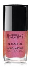 Лак для ногтей Gabriella Salvete Longlasting Enamel 11 мл, 32 Flamingo цена и информация | Лаки для ногтей, укрепители для ногтей | kaup24.ee