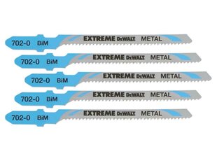 Dewalt пилка для лобзика T BIM82x55мм - DT2054, 5 шт. цена и информация | Механические инструменты | kaup24.ee