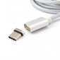 Sbox TYPEC-MAG, Magnetic USB 2.0 Cable A - Type C M/M, 1m цена и информация | Mobiiltelefonide kaablid | kaup24.ee