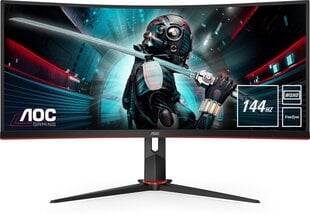 AOC CU34G2X/BK, 34" цена и информация | AOC Мониторы, стойки для мониторов | kaup24.ee