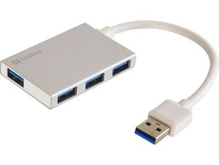 Концентратор Sandberg 133-88, Hub - USB цена и информация | Адаптеры и USB-hub | kaup24.ee