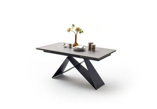 Раскладной стол MC Akcent Kobe, светло-серый цена и информация | Кухонные и обеденные столы | kaup24.ee