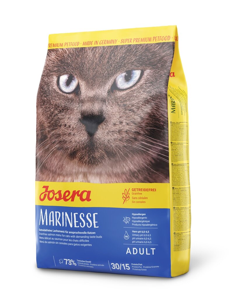 Kuivtoit allergilistele kassidele Josera Marinesse, 400 g цена и информация | Kuivtoit kassidele | kaup24.ee