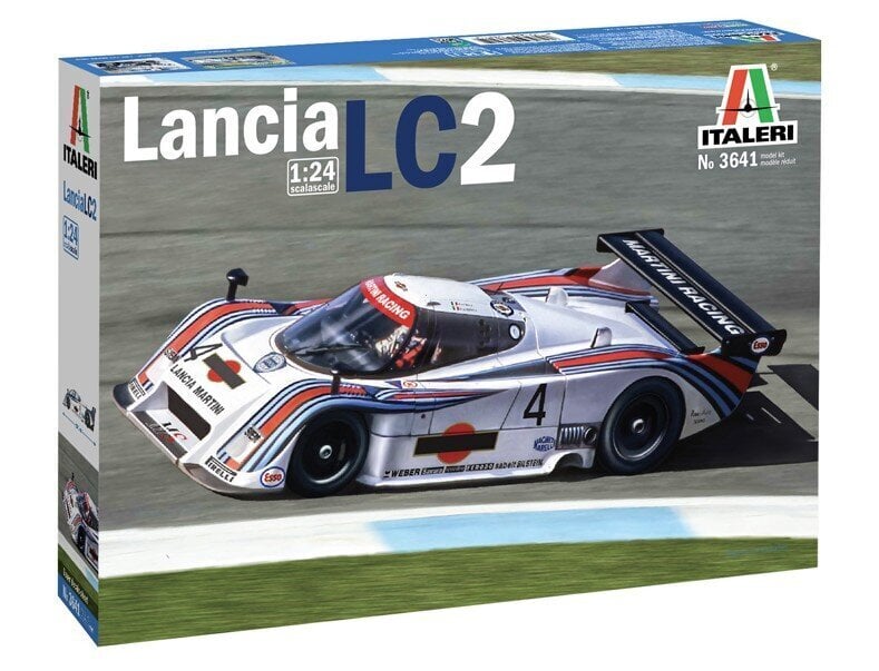 Lancia LC2 ITALERI Auto 1:24 3641 цена и информация | Mudelautode kollektsioneerimine | kaup24.ee