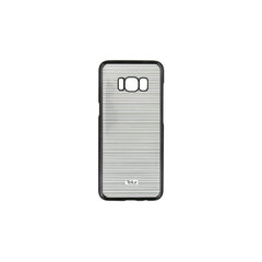 Telefoniümbris Tellur Horizontal Stripes telefonile Samsung Galaxy S8 Plus, Must hind ja info | Telefoni kaaned, ümbrised | kaup24.ee
