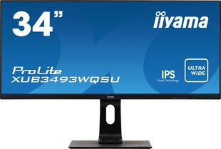 IIyama PLXUB3493WQSU-B1 цена и информация | Мониторы | kaup24.ee