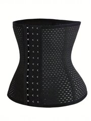 Steel Boned Waist Trainer·Must·L hind ja info | Värvid | kaup24.ee