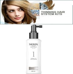 Серум для слабых волос Nioxin Scalp Treatment System 1 100 мл цена и информация | Маски, масла, сыворотки | kaup24.ee