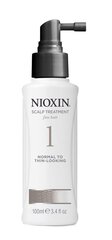 Серум для слабых волос Nioxin Scalp Treatment System 1 100 мл цена и информация | Маски, масла, сыворотки | kaup24.ee