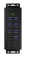 RaidSonic IB-HUB1703-QC3 цена и информация | USB jagajad, adapterid | kaup24.ee