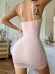 Solid Underwire Cami Shapewear Slips·Baby Pink·XL цена и информация | Юбки | kaup24.ee