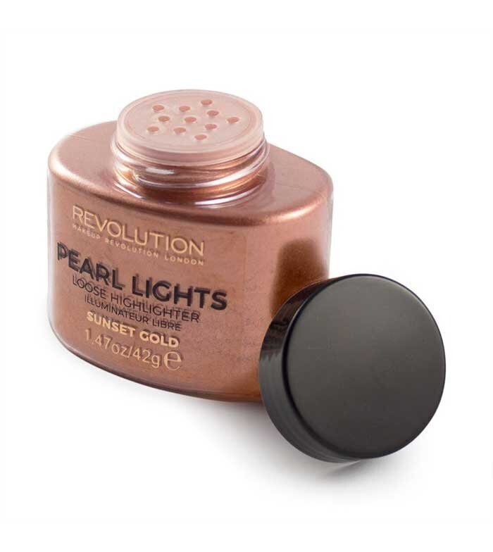 Sära andev tolmpuuder Makeup Revolution London Pearl Lights Loose Highlighter 42 g hind ja info | Päikesepuudrid, põsepunad | kaup24.ee