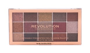 Палитра теней для век Makeup Revolution 30 г, Foil Frenzy Fusion цена и информация | Тушь, средства для роста ресниц, тени для век, карандаши для глаз | kaup24.ee