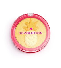 Sära andev toode Makeup Revolution London Fruity 9,15 g, Pineapple цена и информация | Бронзеры (бронзаторы), румяна | kaup24.ee