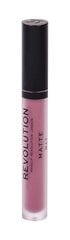 Matt, vedel huulepulk Makeup Revolution London Matte 3 ml, 117 Bouquet цена и информация | Помады, бальзамы, блеск для губ | kaup24.ee