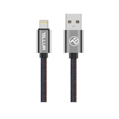 Tellur Andmeedastuskaabel, USB/Lightning, 1m, Denim цена и информация | Кабели для телефонов | kaup24.ee