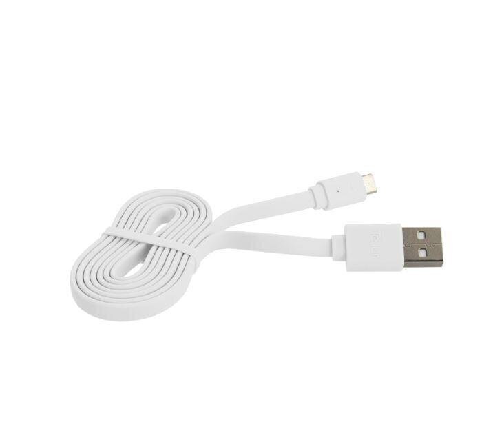 Tellur Andmeedastuskaabel, USB/Micro USB, 1m, Valge hind ja info | Mobiiltelefonide kaablid | kaup24.ee