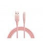 Andmeedastuskaabel Tellur USB/Lightning, 1m, Roosa/Kuldne hind ja info | Mobiiltelefonide kaablid | kaup24.ee