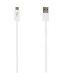 Andmeedastuskaabel Tellur USB/Type-C, 1m, Valge цена и информация | Кабели для телефонов | kaup24.ee