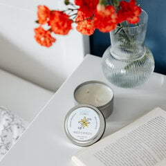 Küünal vanilje sojavahaga, Creative Home, kauakestev lõhn 45H, 180 ml, naturaalne vaha aromaatsete õlidega цена и информация | Подсвечники, свечи | kaup24.ee