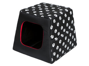 Hobbydog конура-лежак Пирамида R1, черная цена и информация | Лежаки, домики | kaup24.ee