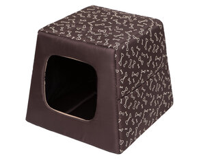 Hobbydog конура-лежак Пирамида R3, коричневая цена и информация | Лежаки, домики | kaup24.ee