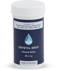 Crystal Drop чистящие таблетки 25 шт х 2г цена и информация | Чистящие средства | kaup24.ee