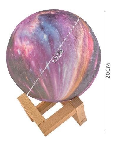 Värviline lamp Kuu 15cm, 16 värvi hind ja info | Laualambid | kaup24.ee