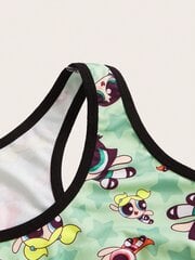 Powerpuff Girls | Cartoon Graphic Lingerie Set·Multicolor·L hind ja info | Rinnahoidjad | kaup24.ee