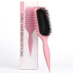 Curly Hair Brush Curly Hair Brush Styling E hind ja info | Juukseharjad, kammid, juuksuri käärid | kaup24.ee