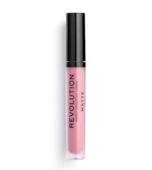 Matt, vedel huulepulk Makeup Revolution London Matte 3 ml, 116 Dollhouse цена и информация | Помады, бальзамы, блеск для губ | kaup24.ee