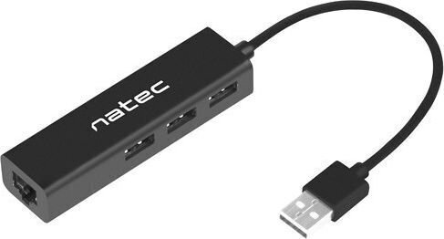 USB jagaja Natec NHU-1413 цена и информация | USB jagajad, adapterid | kaup24.ee